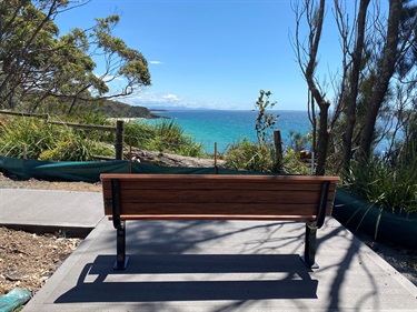 Beach park seat