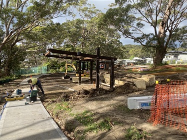 Playground shelter