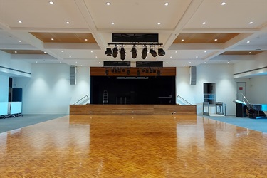 Auditorium stage