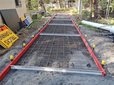 Stage 3 Shelly Beach Pre pour