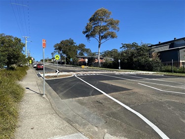 Ulladulla St Vincent St Raised Pedestrian Crossing