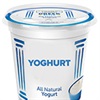 yoghurt container with hard plastic lid
