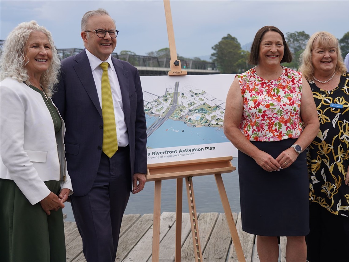 Riverfront funding announcement.JPG
