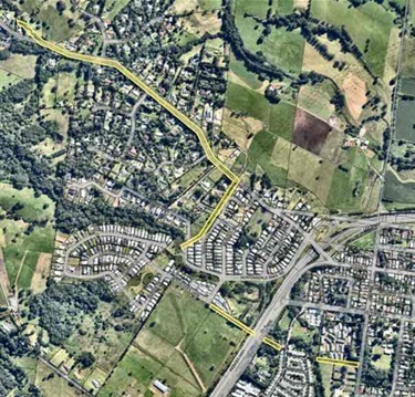 Water main replacements at Kangaroo Valley Rd in Berry