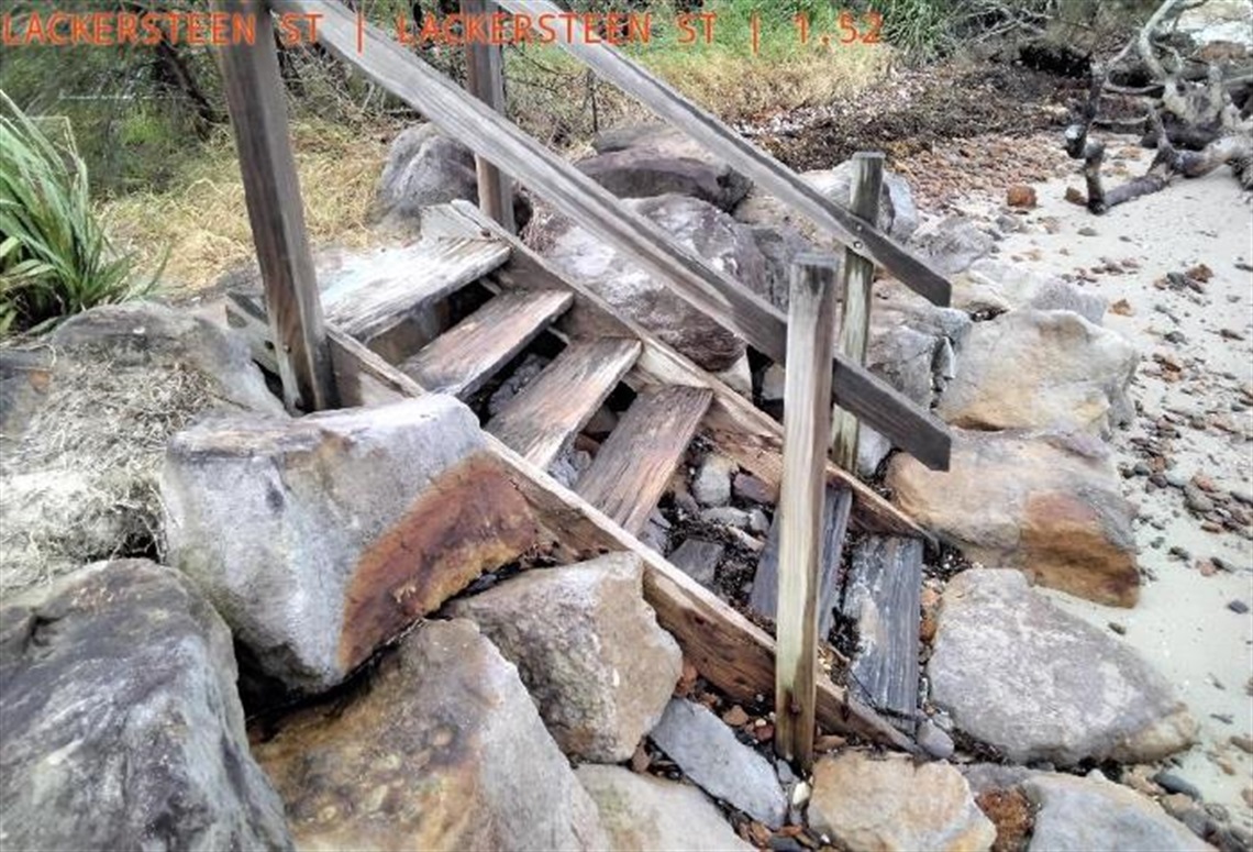 Lackersteen St 1 - beach stairs - Recover - 5Jul22.jpg