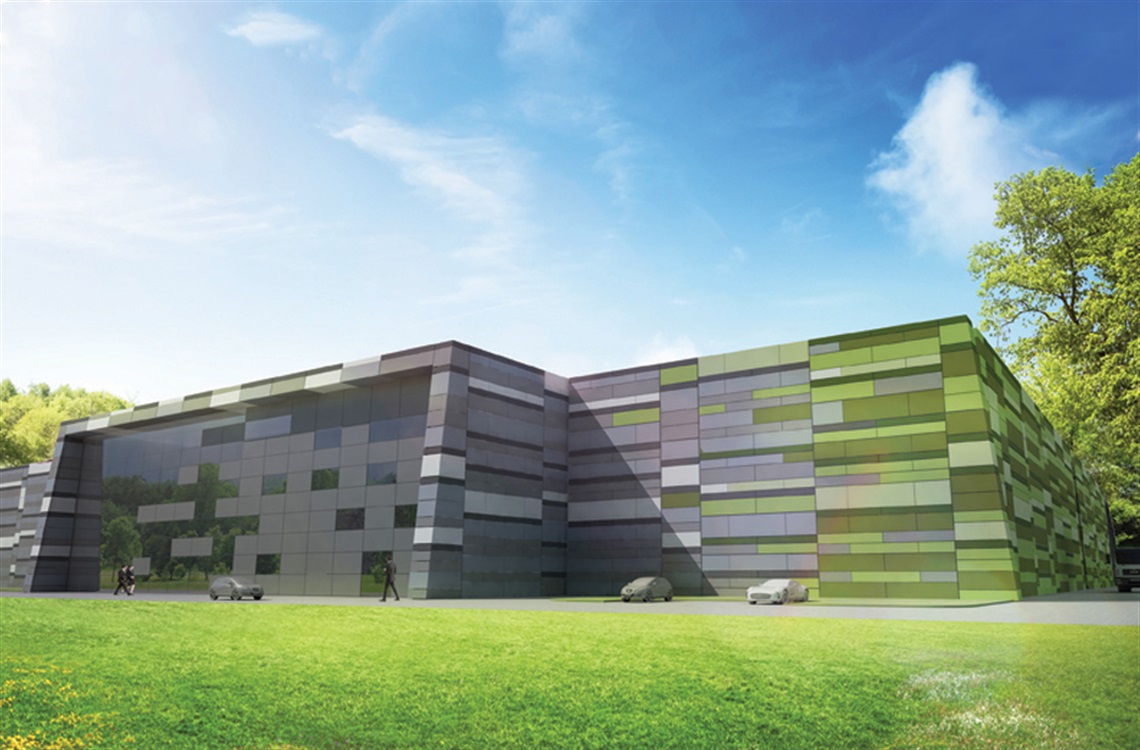 Artist concept for Resource Recovery Facility